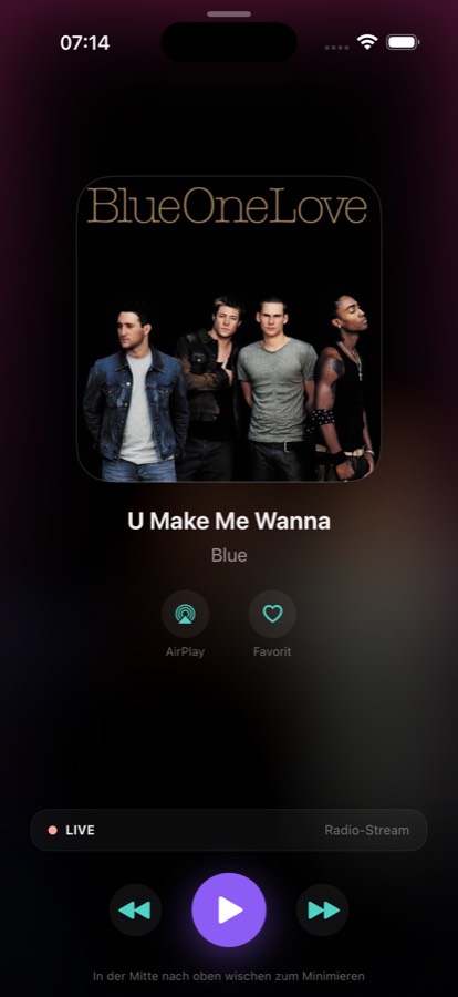 Player: Steuerung und AirPlay
